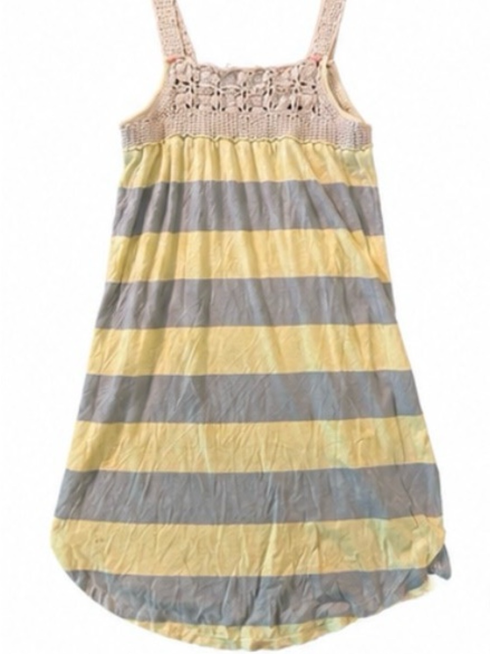 Free People Crochet Stripe Sundress Large / X Large Women’s